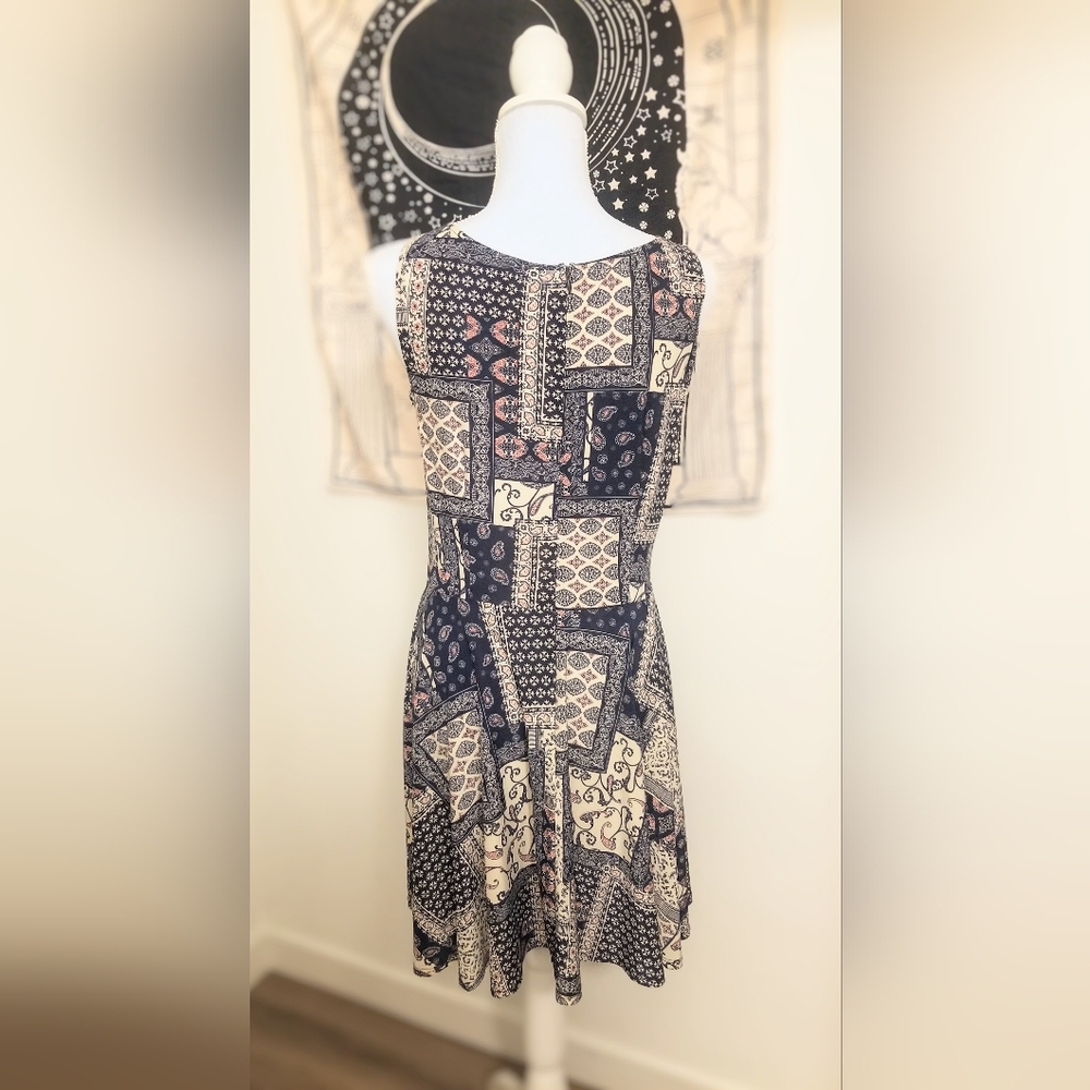 Modcloth/Ixia Sleeveless Patchwork Mini Dress - image 3